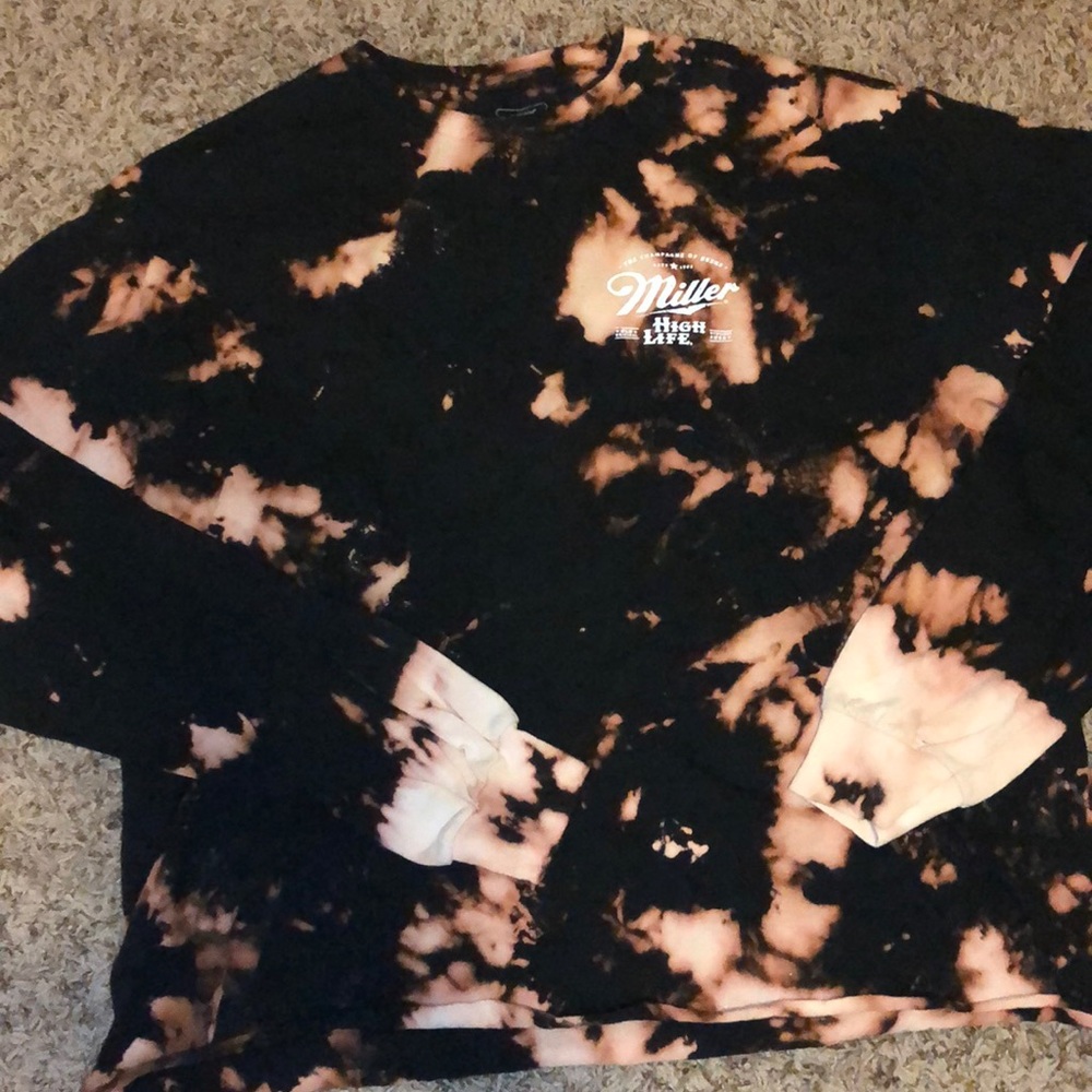 Reverse Tie Dye crewneck